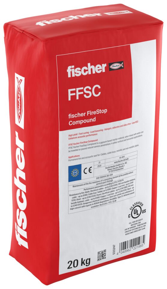 fischer FireStop Harç FFSC/20 kg