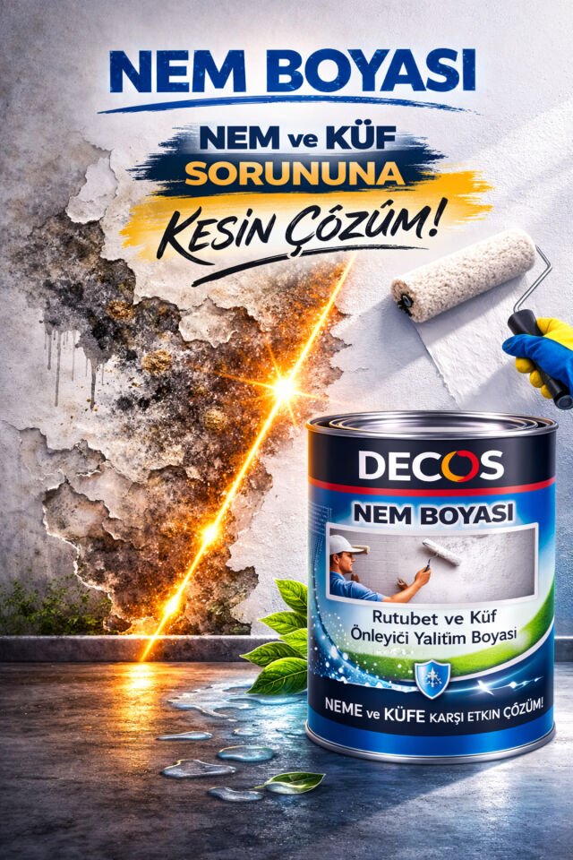 Nem Boyasi - Rutubet ve Küf Önleyici Yalıtım Boyası